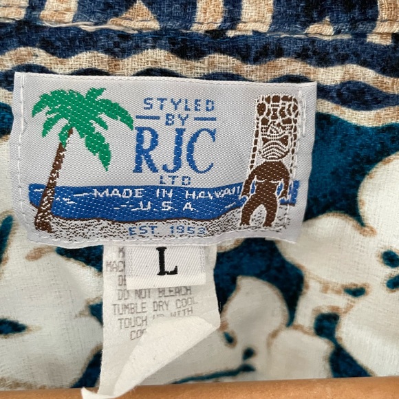 Silk Hawaiian Shirt - Picture 2 of 2